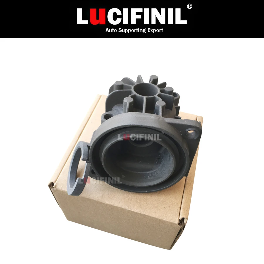 LuCIFINIL Air Suspension Air Pump Cylinder Head With Piston Ring For W211 W220 E65 E66 C5