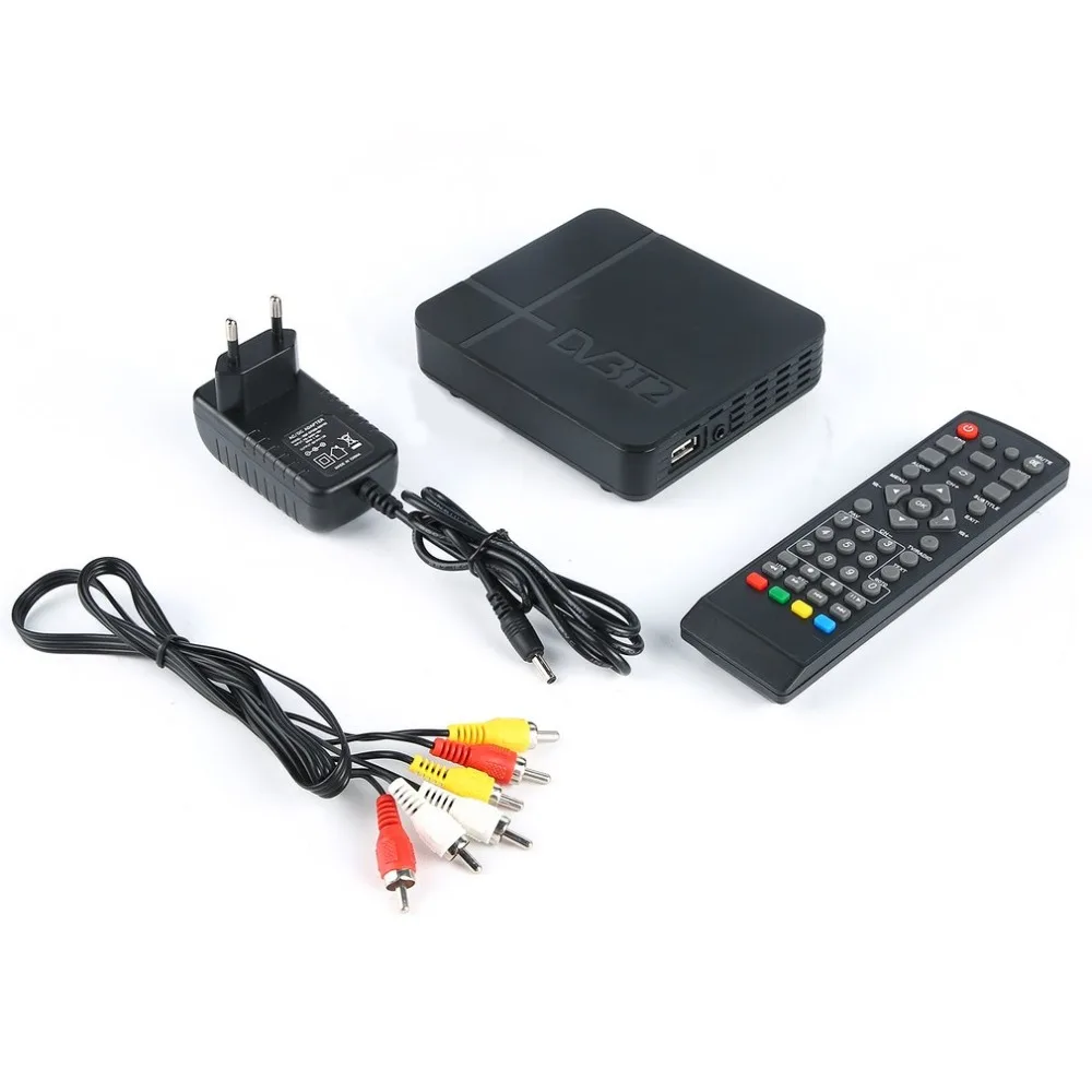 DVB-T2 сигнала ТВ приемник полностью для DVB-T цифровой мини эфирный DVB T2/H.264 DVB T2 таймер поддерживает для Dolby AC3 PVR