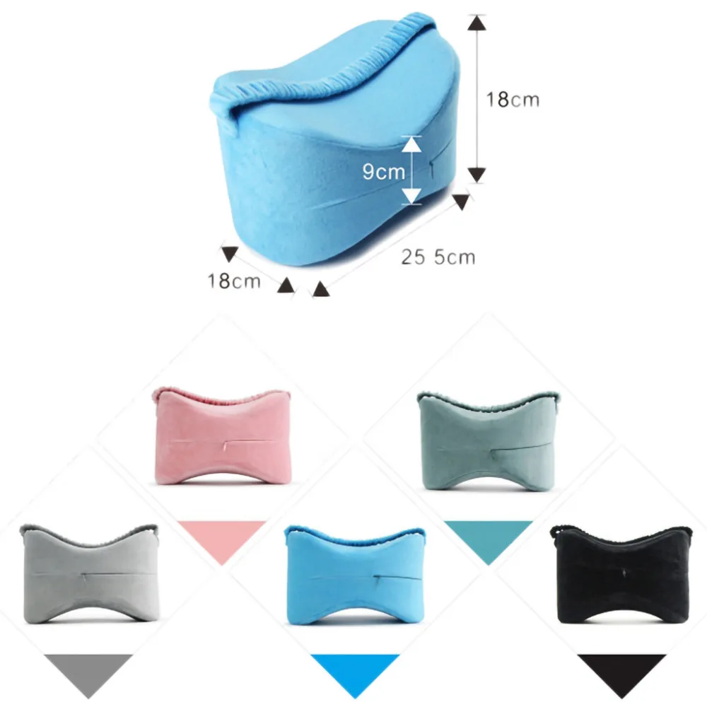 Memory Foam Knee Leg Pillow Bed Cushion Leg Pad Leg Shaping Pregnancy Body Pain Relief Sleeping Pillow For Women Sleeping LS*D