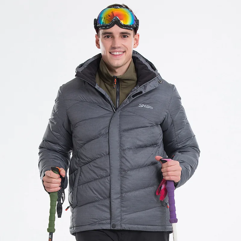 

18 New Outdoor Winter Snowboard Jacket Men Hooded Skiing Suit Windproof Warm Breathable Thick Male Cotton Hiking Snow Jacket