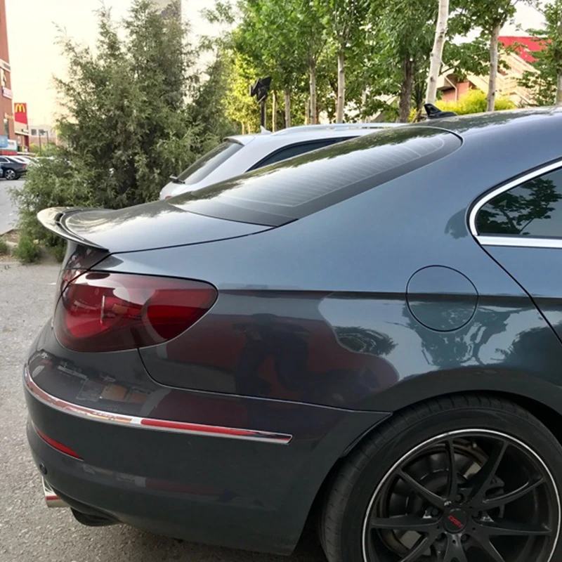 Для Volkswagen VW Passat CC 2009 2016 Авто углеродное волокно Багажник крыло губа 2010 2011 2012 2013 2014
