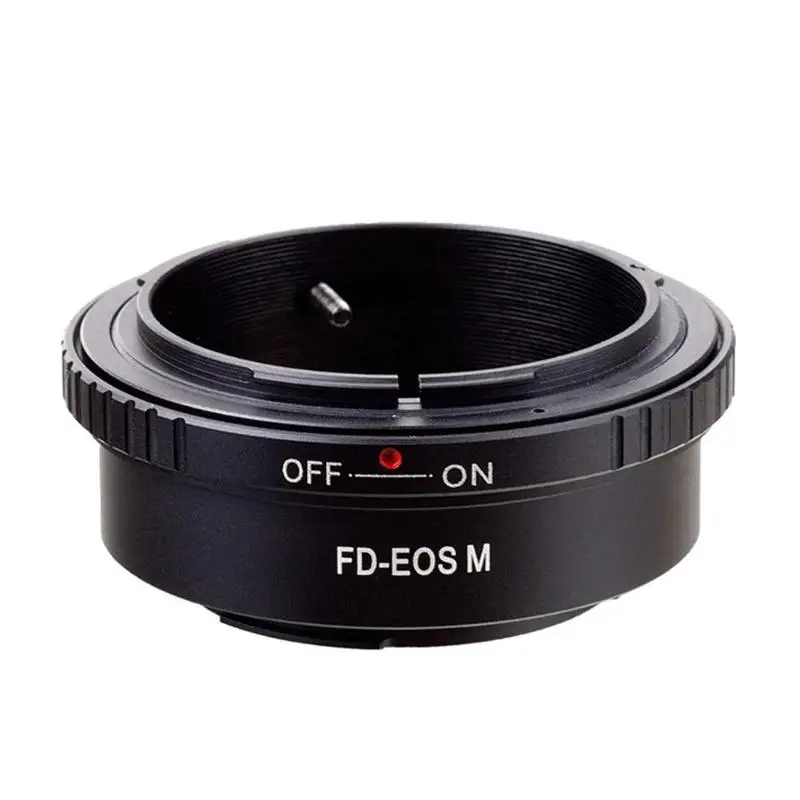 

FD-EOS Mount Adapter Ring for Canon FD Lens to EF EOS Mount Camera Camcorder Precision Machining Can't Wear Lens Protect