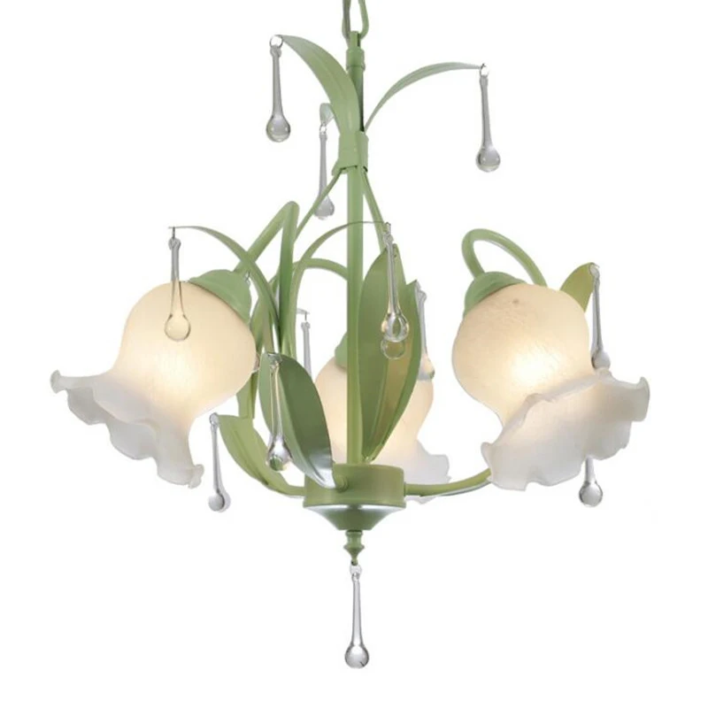 

Rustic Lamparas Lustres Pendant Light Lighting Chain Cord,Raindrop Crystal Pendant Hanglamp Set Kits Study Cafe Hotel Bedroom