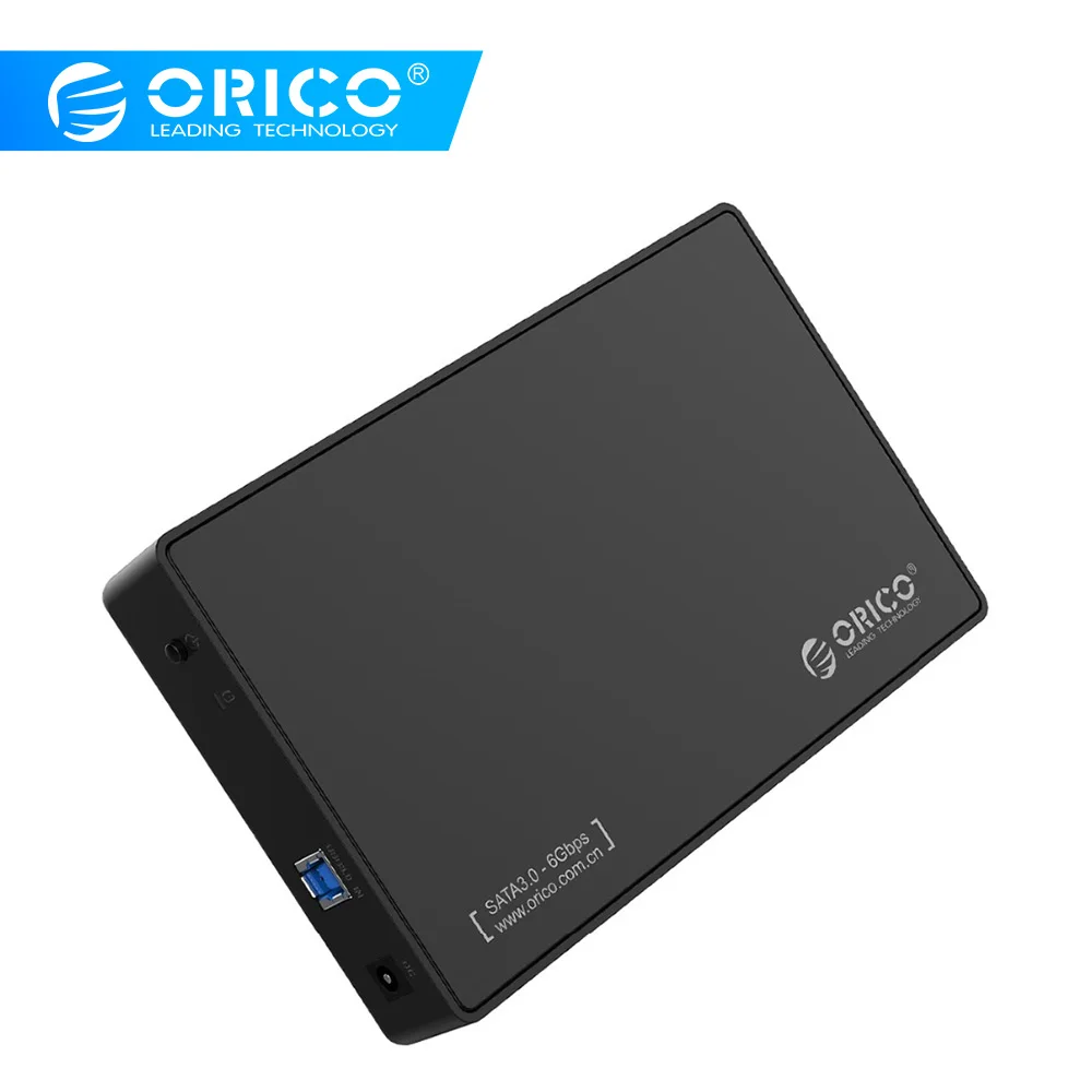 ORICO 3588US3 HDD корпус 3,5 дюймов SATA внешний жесткий диск корпус, USB 3,0 инструмент бесплатно для 3,5