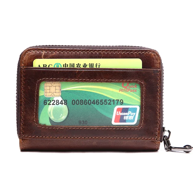 Vintage Credit Card Holder Genuine Leather Business Cards Wallet Id Vintage Credit Card Holder Genuine Leather Business Cards Wallet Id Organizer Flap Bag