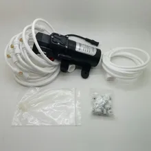 White Color misting system kit Low Pressure Watering & Irrigation Garden Spray System & 12V Small Misting Pump