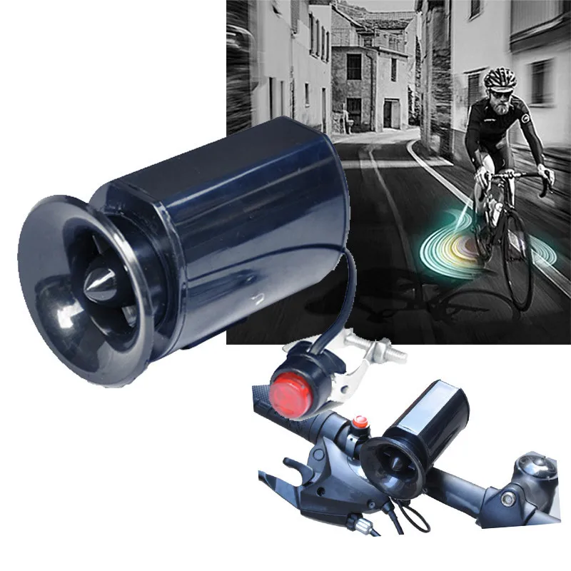 

New Hot Bicycle Bike Ultra-loud Bell 6 different Sound Horn Alarm Siren Speaker Electronic Bike accessories CYCLE ZONE