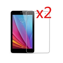 2x Плёнки+ 2x чистой тканью, прозрачные ЖК-дисплей Экран защитная плёнка для НУА Вэй щитки для huawei Mediapad T1 7,0 T1-701 T1-701u T1-701w