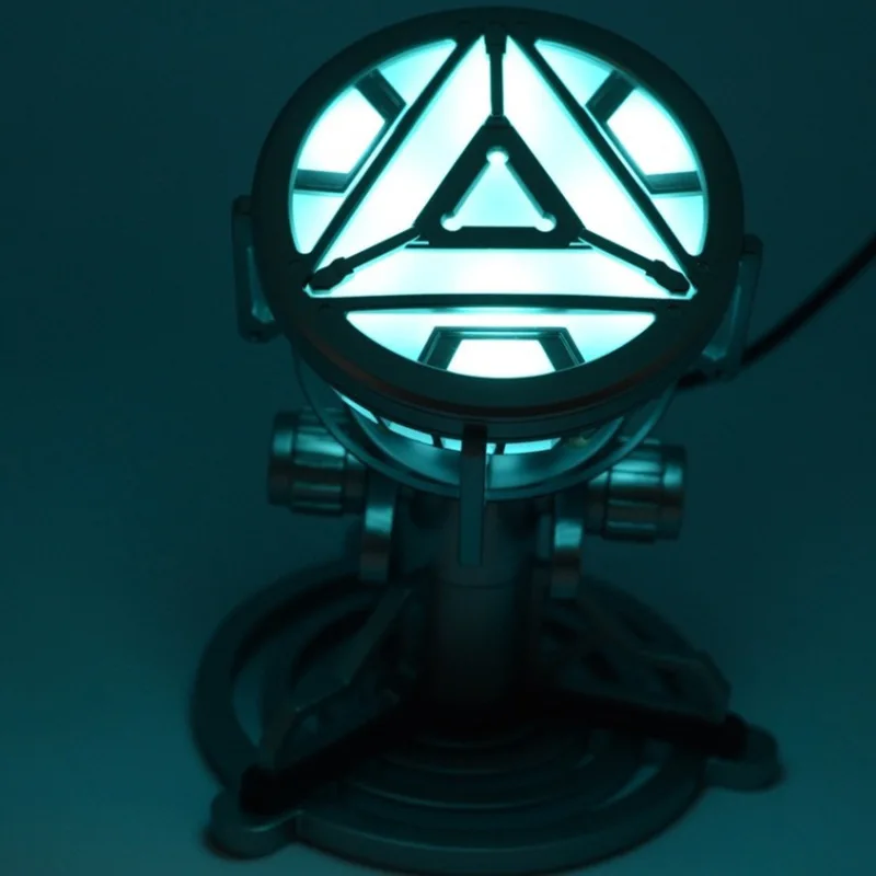 14cm Legend 1:1 Scale The Avengers Superheros Ironman Anime Iron Man Arc Reactor With LED Light PVC Action Figure Kids Toys Doll 14cm Legend 1:1 Scale The Avengers Superheros Ironman Anime Iron Man Arc Reactor With LED Light PVC Action Figure Kids Toys Doll