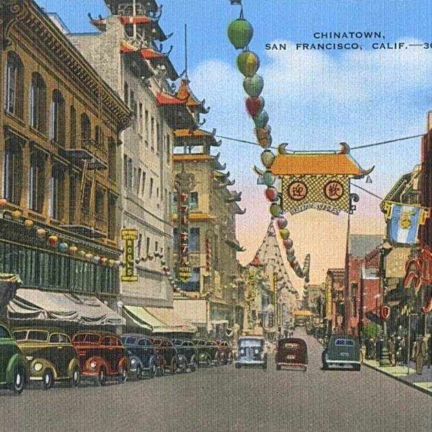 Street In Chinatown  San Francisco  California  Usa Poster Print By Mary Evans Pharcide (24 X 18)