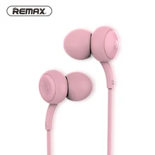 REMAX Music Clear Wired In-ear Earphones with Mic Super Bass Stereo Noise Isolating Earbuds Comfort Headsets for Mobile Phone/pc