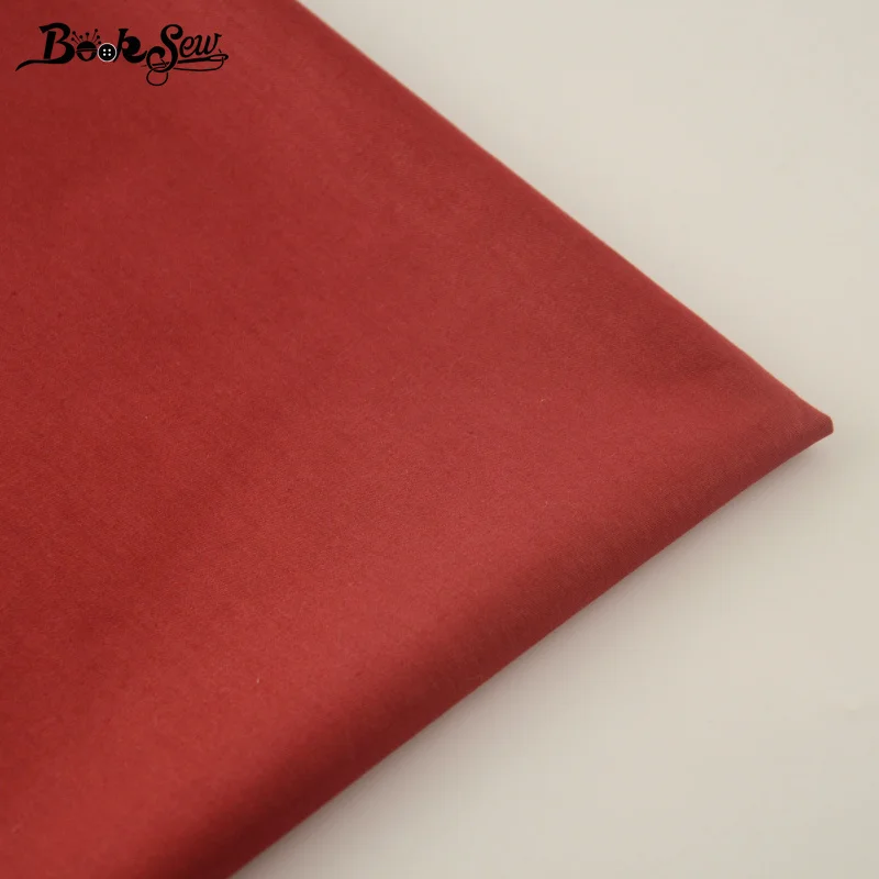 

100% Cotton Fabric Fat Quarter Patchwork Noble Rose Solid Red Color quilting sewing tecido Home Textile Material Bed Sheet