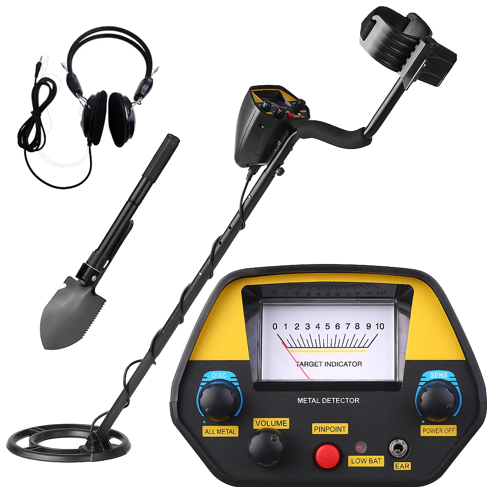 

KKmoon MD-3031/MD-3032 Professional Metal Detector Underground Underwater Wire Metal Gold Treasure Detector Pinpointer 3 Modes