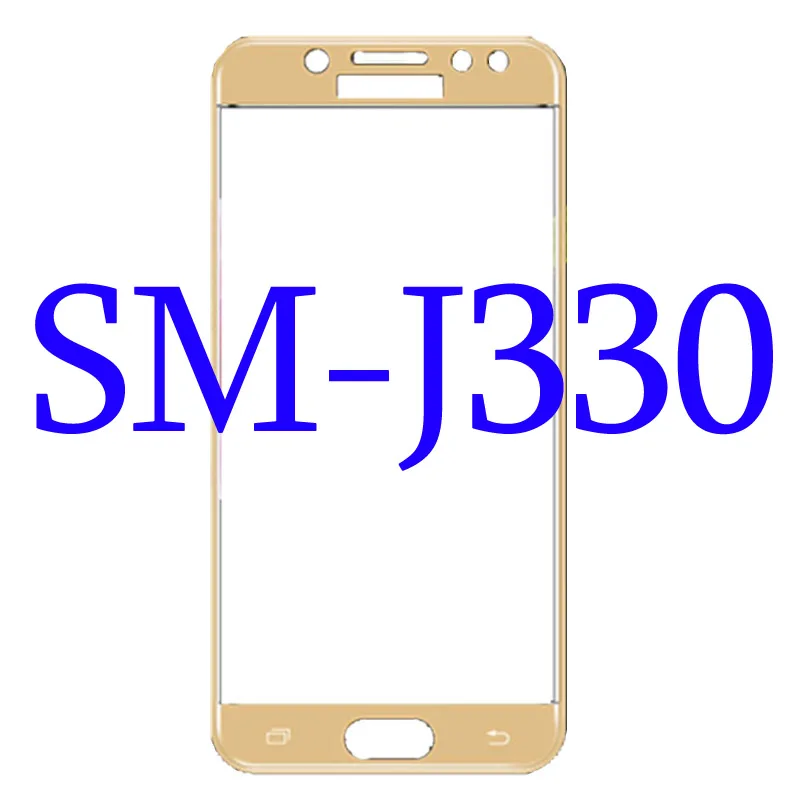 Полное стекло для Samsung J3 2017 защита экрана закаленное Galaxy J330F защитная пленка SM