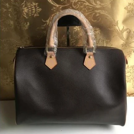 

Original 2019 Luxury Brand Bag Women Quality Pillow Genuine Leather Cowhide Shoulder Travel Bags 16/20/25/30cm bolsa feminina