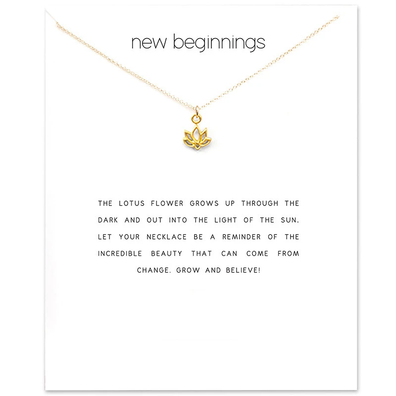 Lotus Necklace