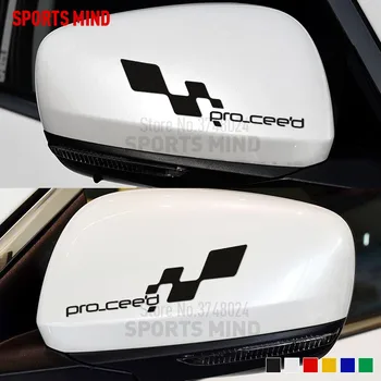 

10 Pairs SPORTS MIND Rearview Mirror Car Styling Automobiles Car Decal Stickers For Kia CEED Pro 2007-2017 GT Line Accessories