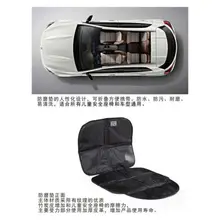 Черный протектор сиденья автомобиля крышка авто коврик ребенок · Детская безопасность Нескользящая для детей