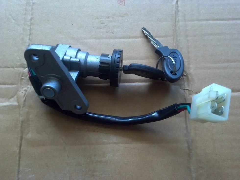 

OEM Quality Motorcycle Electric Door Lock Ignition Switch For Jianshe ATV250 ATV250-3-5 Loncin 250-F Bashan 250
