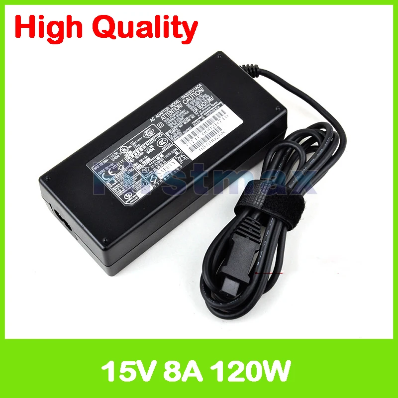 

15V 8A 120W laptop AC adapter charger for Toshiba Satellite A20 A25 A40 A45 Pro A40 PA3507C-1AC3 PA3507E-1AC3 PA3237E-2ACA