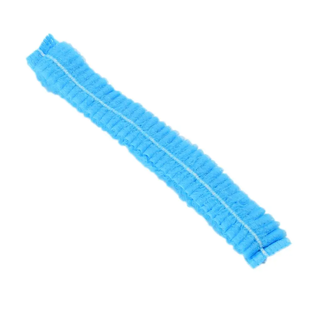 ATOMUS 10 шт одноразовые голубые медицинские сетчатые колпачки для волос Нетканые пылезащитные колпачки для тату чистящие принадлежности аксессуары для тату