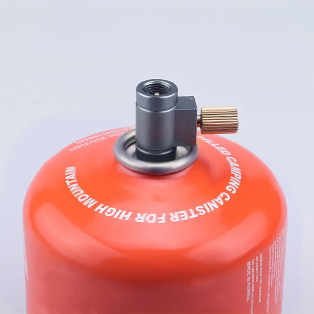New Portable Propane Refill Adapter Refill Valve Aluminium Alloy Gas