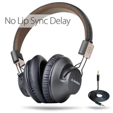 Avantree Wireless Bluetooth Over Ear Headphones with Mic LOW LATENCY Fast Audio aptX font b Headset