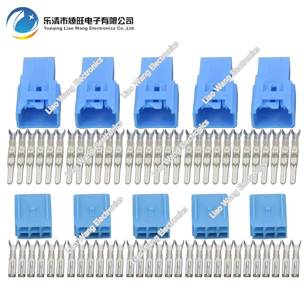 

5 Sets 6 hole plastic parts car connector DJY7067-2.3-11/21 car connector Plugin