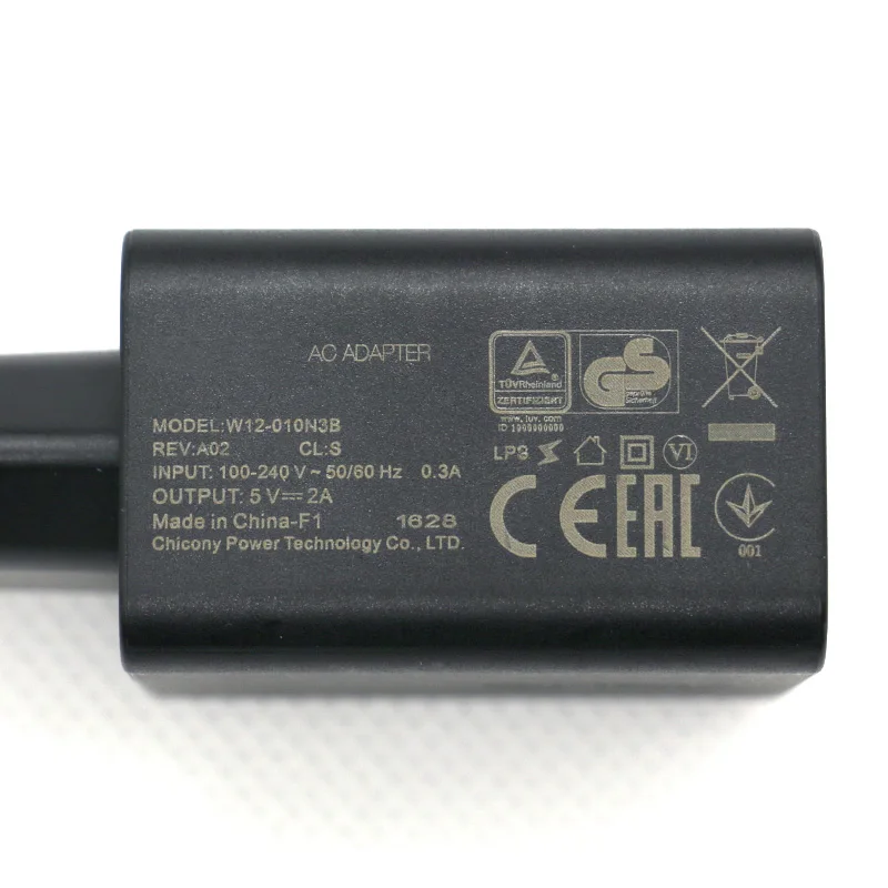 Натуральная 5V 2A 10 Вт W12 010N3B USB Зарядное устройство для ASUS F MATE ASCEND D2 T100TA DB11T CA XB12T DB12T