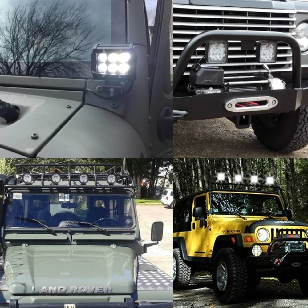 4inch-10cm-18W-27W-48W-Offroad-Car-4WD-Truck-Tractor-Boat-Trailer-4x4-SUV-ATV-12V
