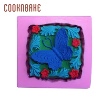COOKNBAKE силиконовая форма для помадки мыло в форме бабочки формы для украшения торта от diy ремесло гипсовый инструмент мыльный пластырь