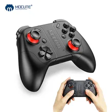 Mocute 053 Gamepad Sem Fio Bluetooth Controlador Game Pad Joystick Para IOS Smartphone Android TV Box Suporte Do Telefone 3D Vidro
