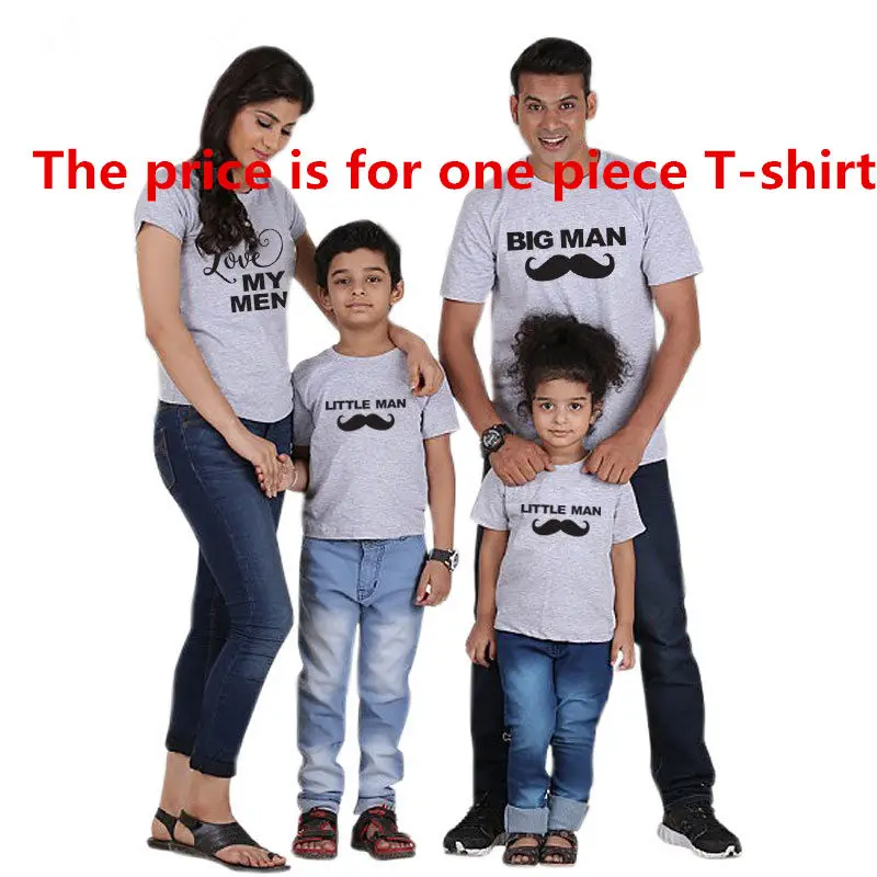 Одинаковые комплекты для семьи футболки для папы и сына Одинаковая одежда для мамы и меня футболка с короткими рукавами и принтом батареи - Цвет: QZ6014