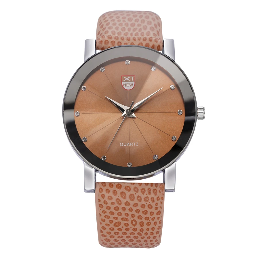 

Wholesale Cheap Watches Mens Fashion Leather Band Quartz Wrist Watch Women Gifts Clock Montres de Marque de Luxe relogio montre