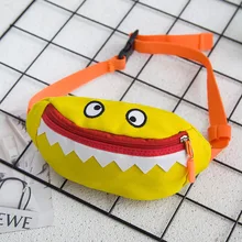 Новые детские поясные сумки маленький монстр дизайн для детей девочек мальчиков простая модная поясная сумка маленький детский сад Детская сумка