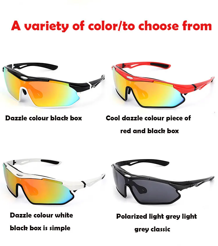 Cycling Glasses Bicycle glass Motorcycle Sunglasses Driving Fishing Eyewear Men Women Outdoor Sport Designer Sunglasses