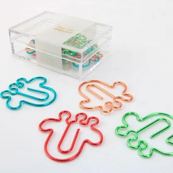 

12pieces/lot Colorful Plane Conveyor Paper Clip Bookmark 4 colors For Notebook Diary Creative paperclip