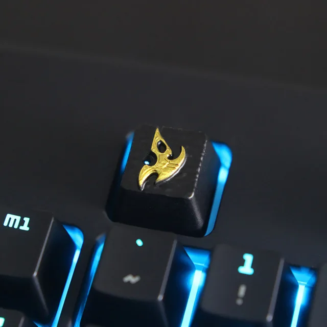 Заказной тисненый цинковый сплав keycap Для Игры Механическая клавиатура, высококачественный уникальный DIY для C - Цвет: SC2 protoss