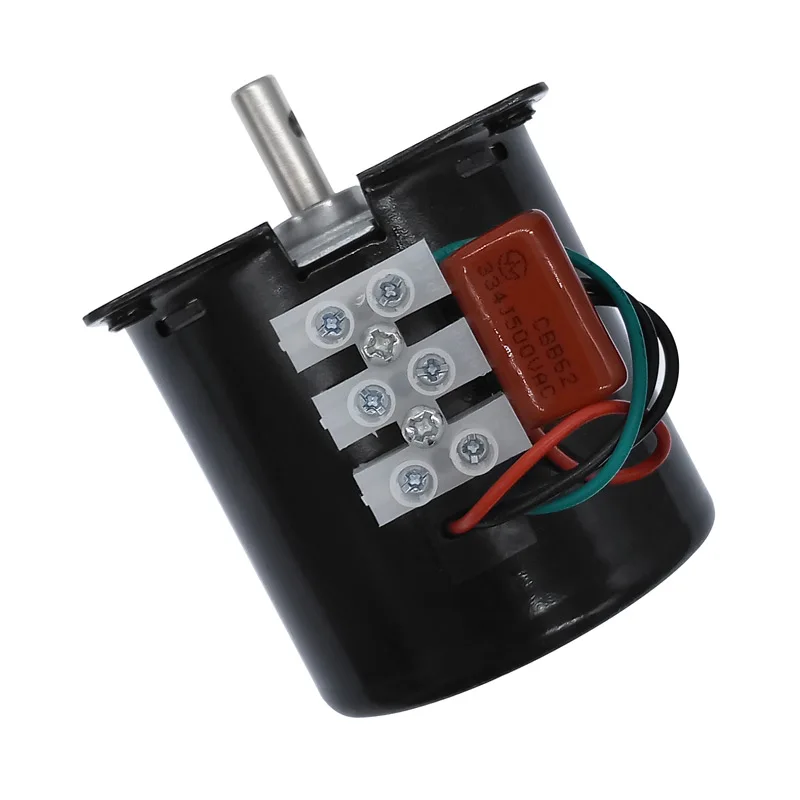 AC Motor Permanent Magnet Motor Electric Geared Motor Permanent magnet synchronous motor 60KTYZ speed reducer motors AC220V 14W controllable positive and negative inversion