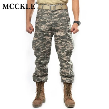 

Military Camouflage Men's Long Pants Black High Waist Pockets Trouser For Mens 2020 Spring Male Streetwear Bottom Loose Clothes