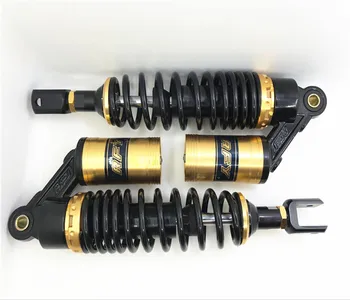 

12 .5" 320mm Shock Absorb Motorcycle Rear Air for Honda Kawasaki Suzuki Yamaha BW 125 Gokart Quad Dirt Bike ATV black gold