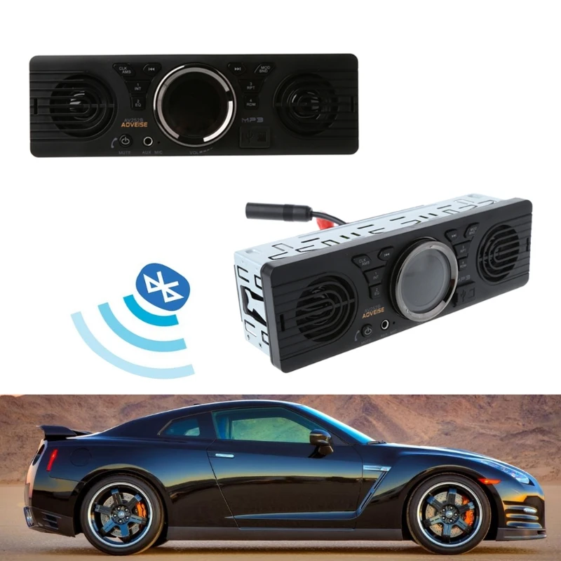 1 DIN FM In Dash Car Stereo Radio SD/USB AUX Bluetooth Handsfree Receiver MP3 Audio Player Car Multimedia Player audio-player : image 1 DIN FM In Dash Car Stereo Radio SD/USB AUX Bluetooth Handsfree Receiver MP3 Audio Player Car Multimedia Player audio-player