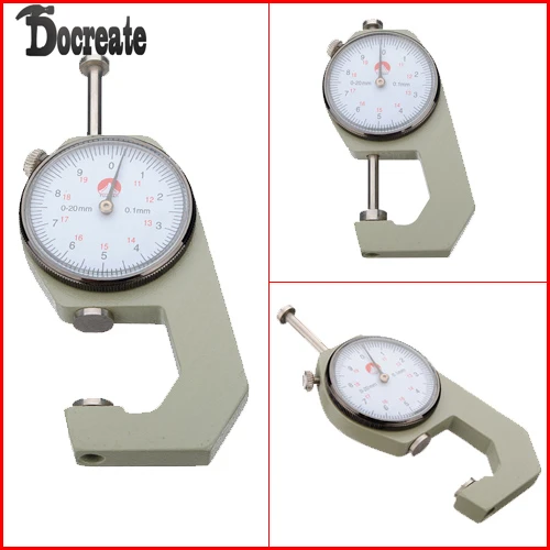 

Pocket Thickness Gauge Precision Measurement Tool 0 to 20mm