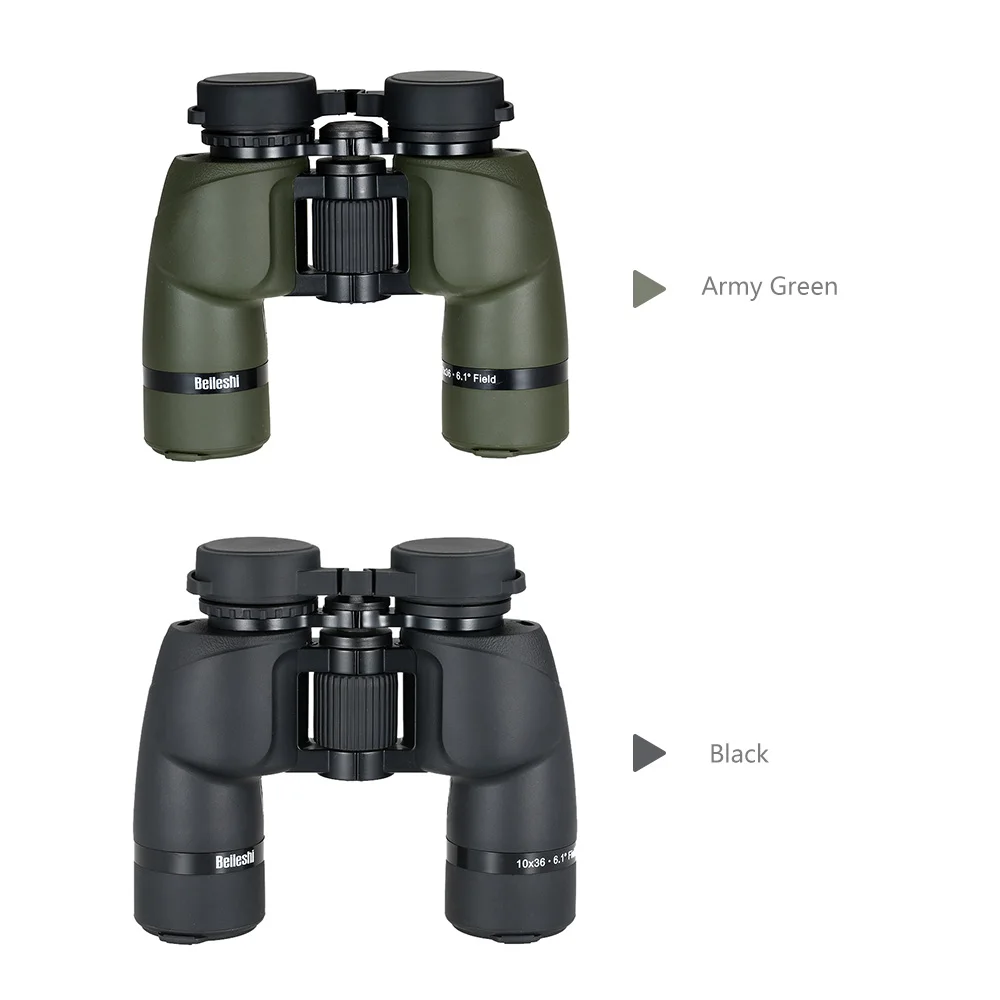 10x36 مناظير المهنية الصيد تلسكوب للماء Fogproof في الهواء الطلق الرياضة مناظير للصيد مراقبة الطيور على ظهره