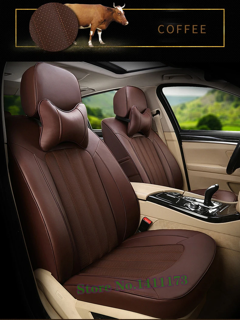 1299 car seat cover leather  (5)