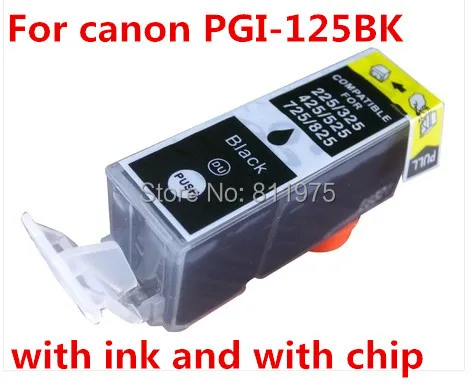 for canon PGI-125 PGI 125BK CLI-126 ink cartridge For PIXMA IP4810/IP4910 IX6510 MG5210 MG5310 printer | Компьютеры и офис
