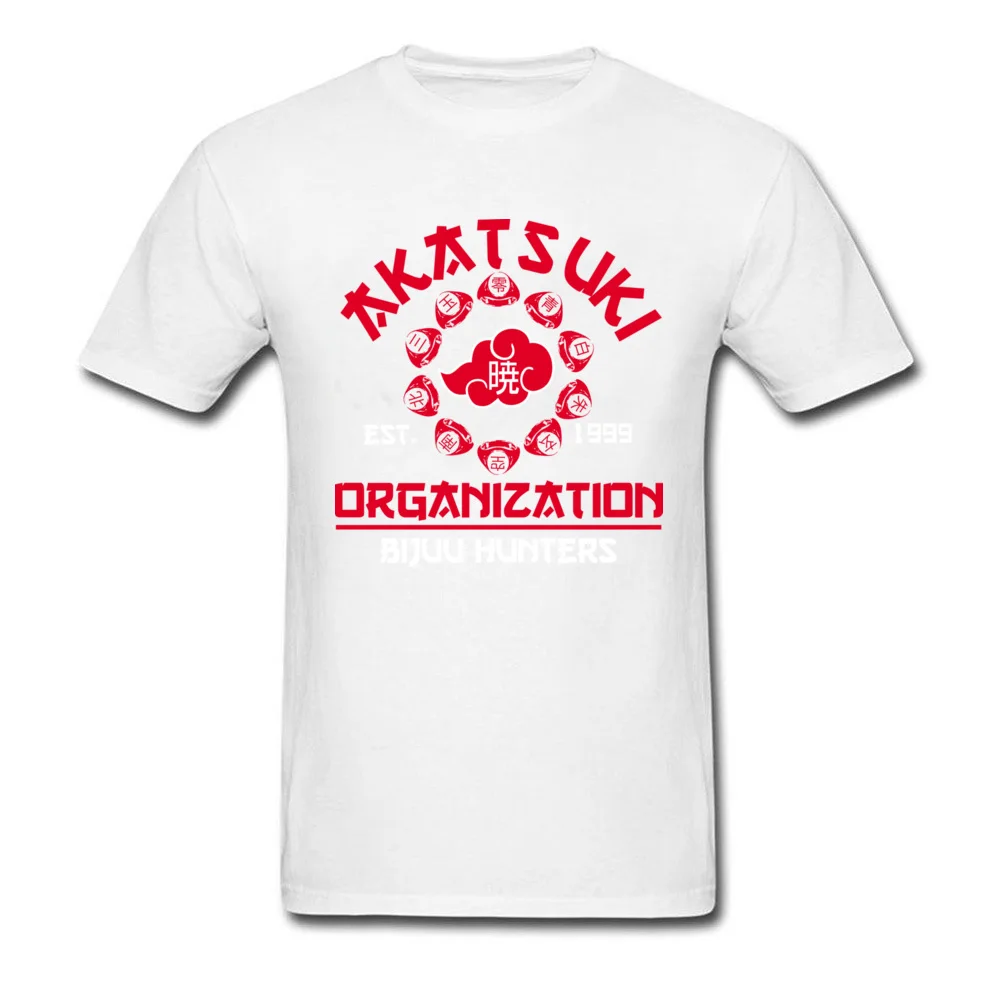 Summer Akatsuki org Man Tshirt New Design Labor Day Short Sleeve Crewneck Cotton Fabric Tops T Shirt Design Clothing Shirt Akatsuki org white