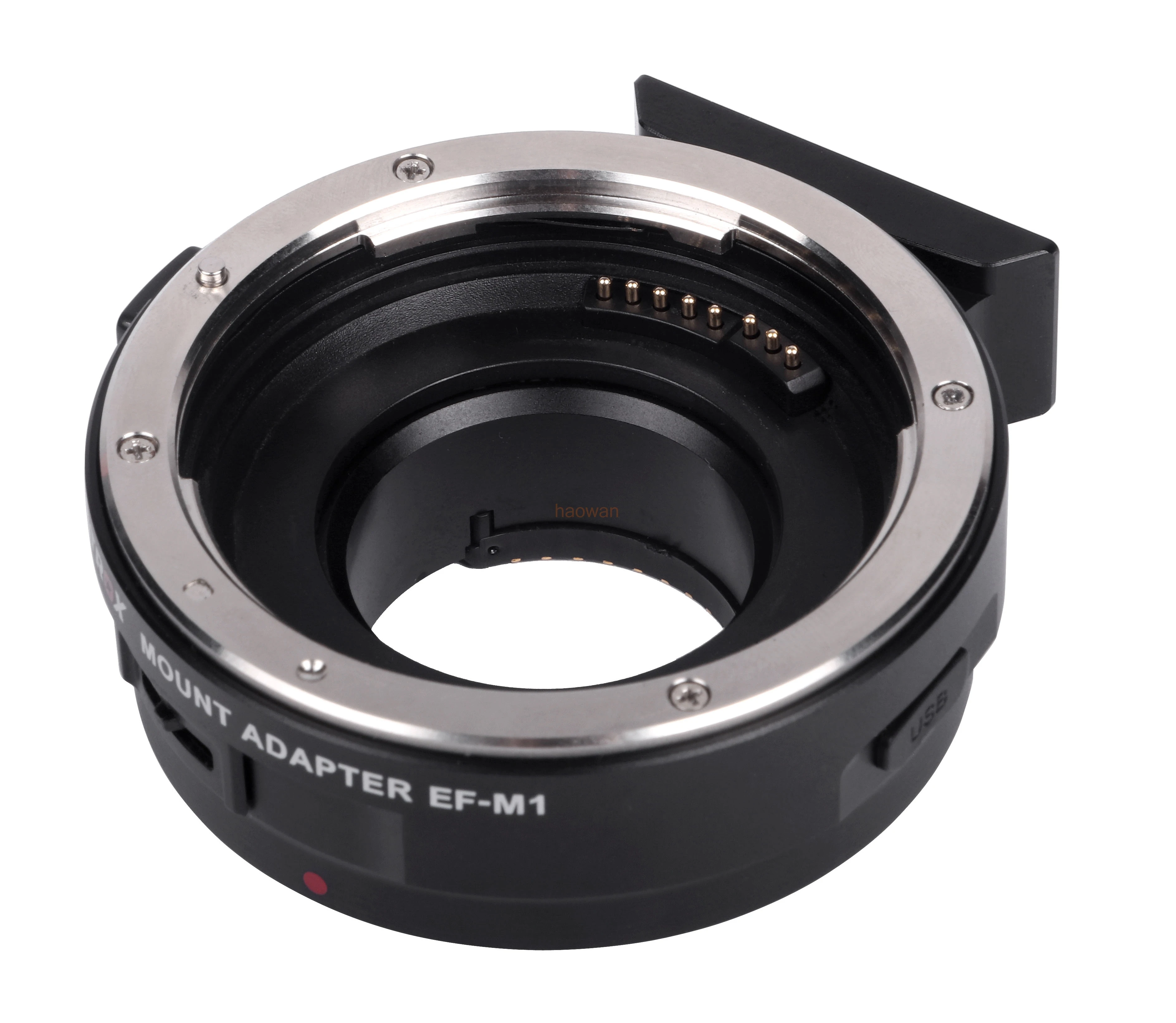 

ef-m43 Auto Focus EF Lens to Micro M 4/3 M43 adjustable aperture Adapter ring for G1 G3 GH1 GH4 GM1 GX7 GF6 GF5 EM1 EM10 camera