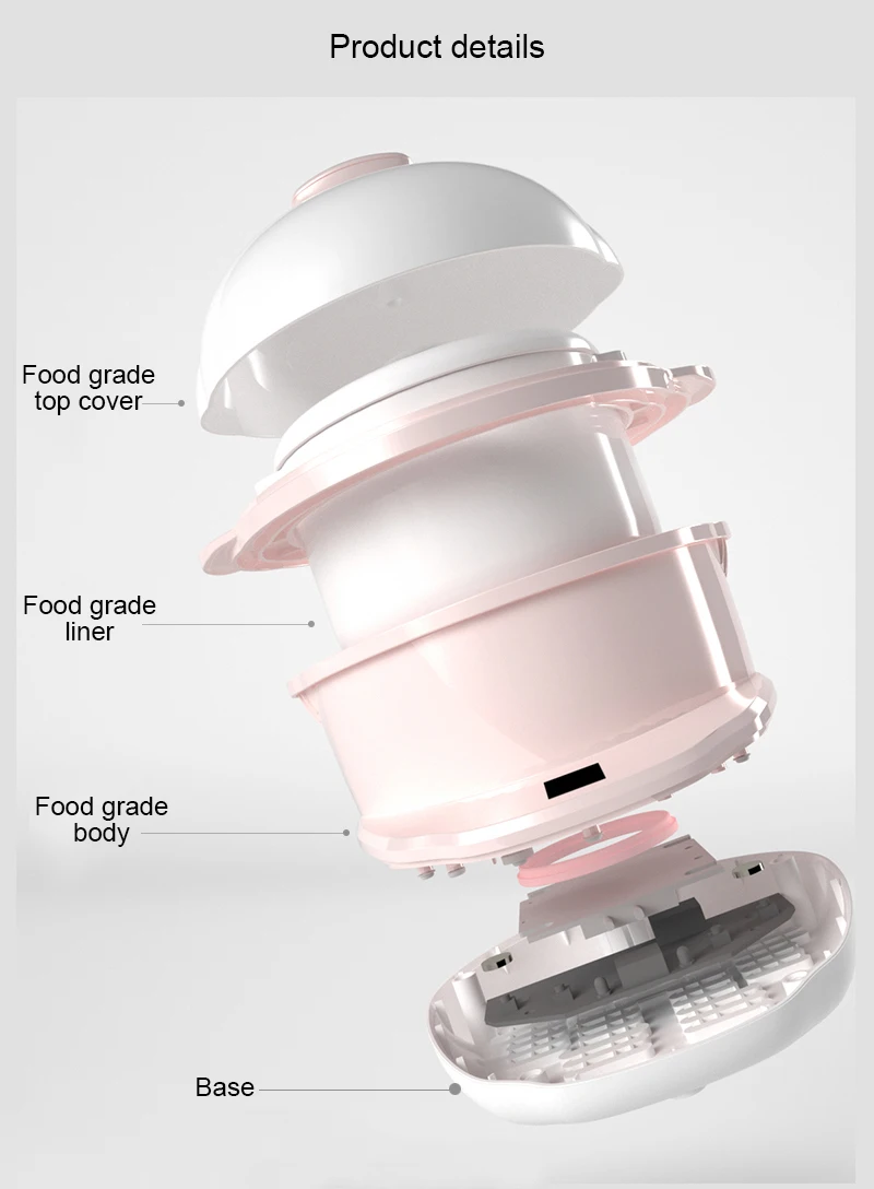 DMWD электрическая Мультиварка 0.8л керамическая кастрюля для тушения воды мини детское питание каша для завтрака тушеный суп бронь Пароварка ЕС