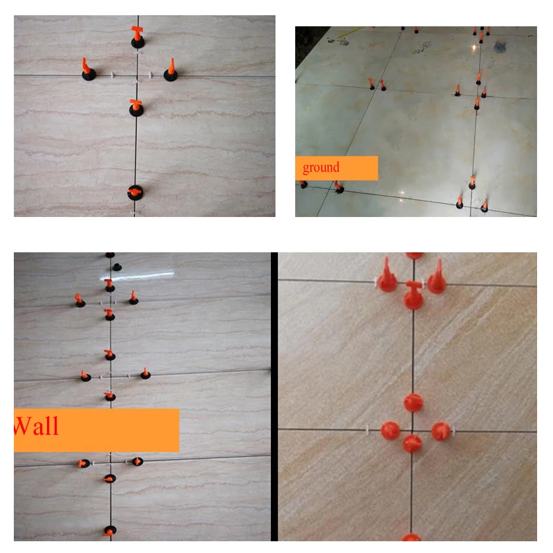50 шт./компл. уровень клинья плиточные прокладки для напольных стен плитка carrelage выравнивания системы уравнитель локатор Распорки плоскогубцы